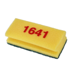 Vileda Scouring Sponge 1641 (green/yellow) 7x15 cm